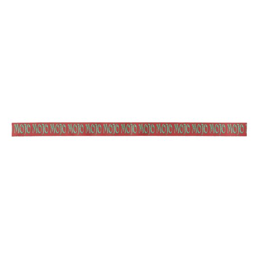 Mojo red ribbon lint (Voorkant)
