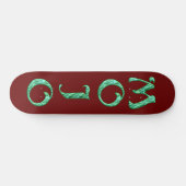 Mojo red skateboard (Horizontaal)