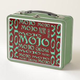 Mojo rode groene lunchbox