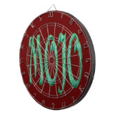 Mojo rood dartbord (Voorkant Rechts)