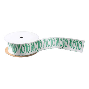 Mojo white ribbon lint