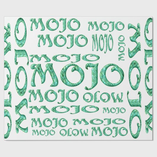 Mojo wit mat inpakpapier (Vlak)