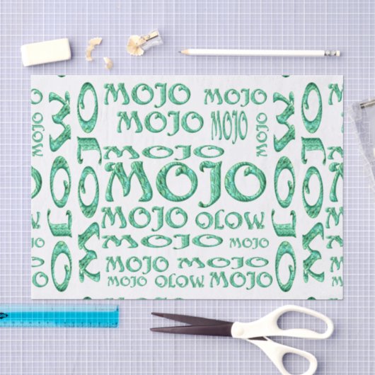 Mojo wit tissue papier (Craft)