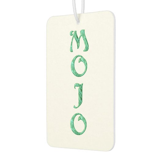 Mojo witte auto luchtverfrisser (Links)