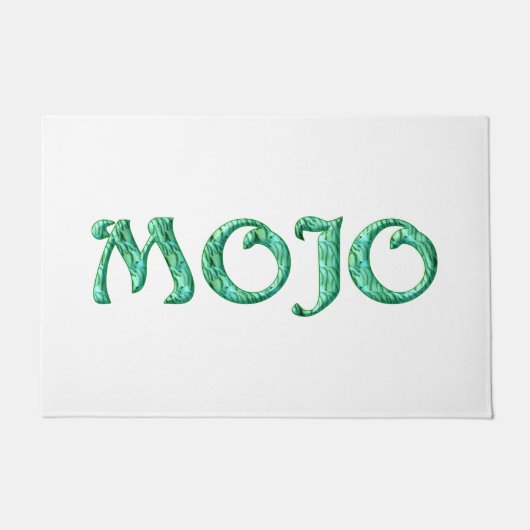 Mojo witte deurmat (Voorkant)