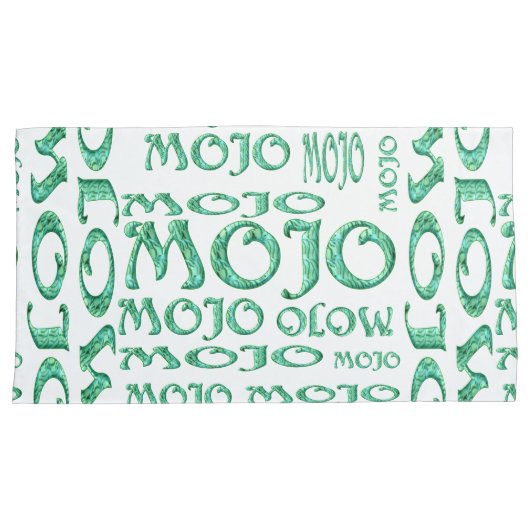 Mojo witte koning kussenslopen (Voorkant-Rechts)