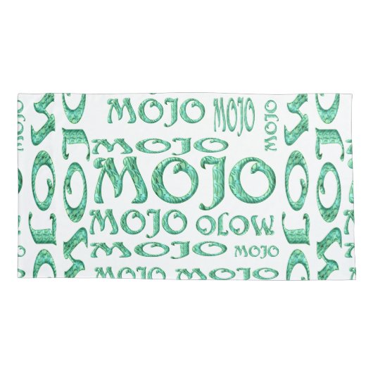 Mojo witte koning kussenslopen (Achterkant-Links)