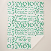 Mojo witte sherpa deken (Voorkant)