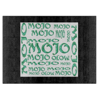 Mojo zwart wit glas snijplank
