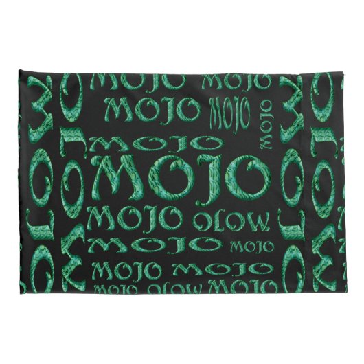 Mojo zwarte pelzen kussensloop (Achterkant-Rechts)