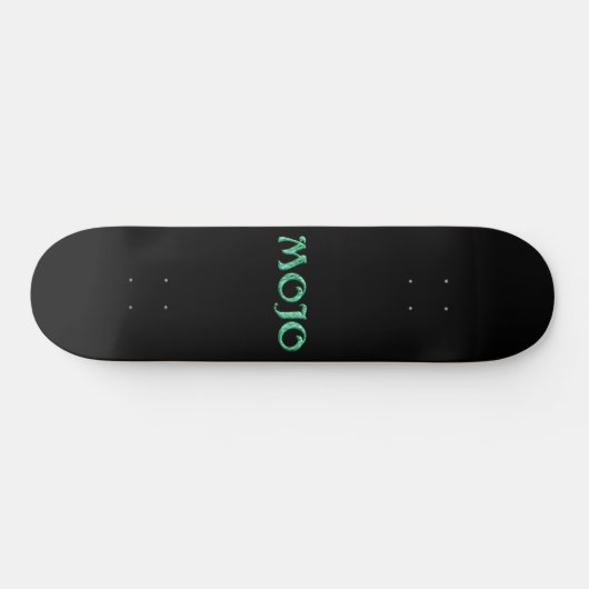 Mojo zwarte skateboard (Horizontaal)
