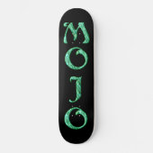 Mojo zwarte skateboard (Voorkant)
