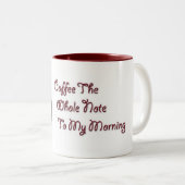 mok2 tweekleurige koffiemok (Voorkant rechts)