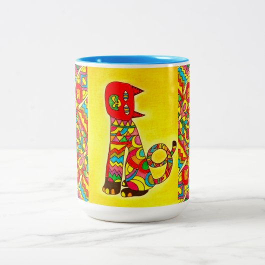 Mok - 045 - Alebrije Cat (Center)