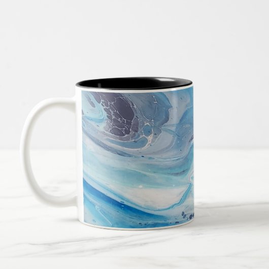 Mok 11oz met twee tonijnen - Blue Tide (Links)