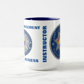 Mok 15 OZ van de Instructeur van het Bewustzijn va (Midden)