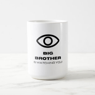 mok 1984 - Big Brother kijkt naar jou!