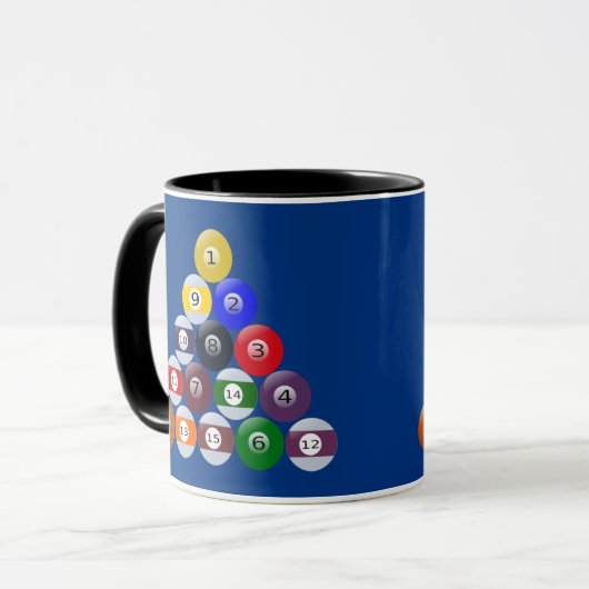 Mok 8 Ball (Voorkant links)