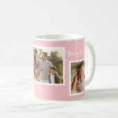 Mok Aangepaste foto en bericht voor Moederdag (Voorkant rechts)