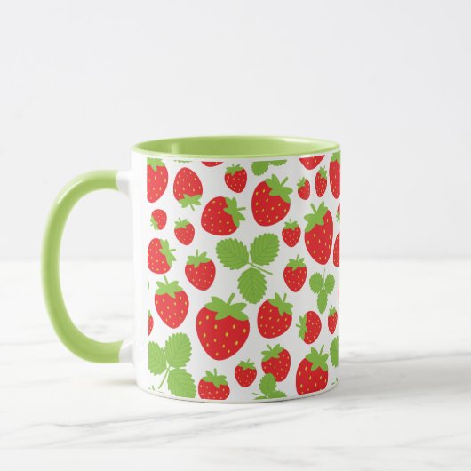 Mok aardbeien (Links)