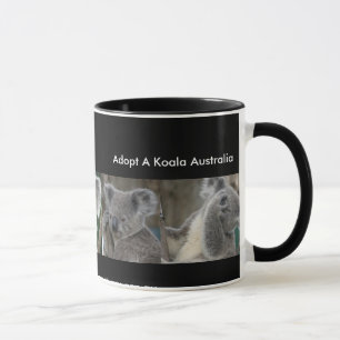 Mok Adopt Een Koala Wilde Kind Australië