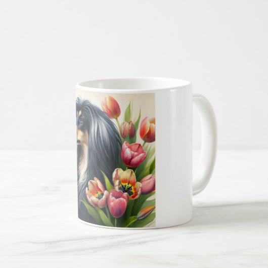 Mok Afghaanse hond (Voorkant rechts)