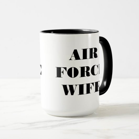 Mok Air Force Wife (Voorkant rechts)