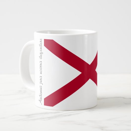 Mok Alabama Flag en Motto (Voorkant links)