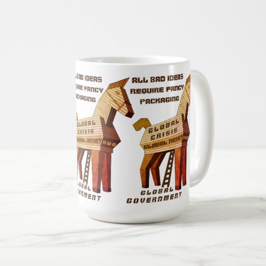 Mok algemene teruggestelde koffie (Voorkant rechts)