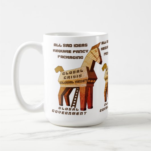 Mok algemene teruggestelde koffie (Links)