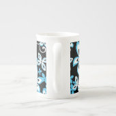 MOK ALOHA HAWAII (BLACK/BLUE) BONE CHINA (Achterkant)