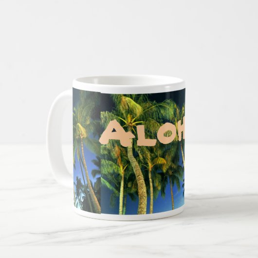 Mok Aloha Palm Trees (Voorkant links)