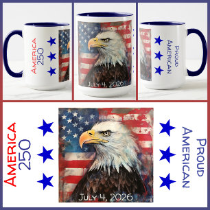 MOK - Amerika 250 - Trots Amerikan -Rood/Wit/Blauw
