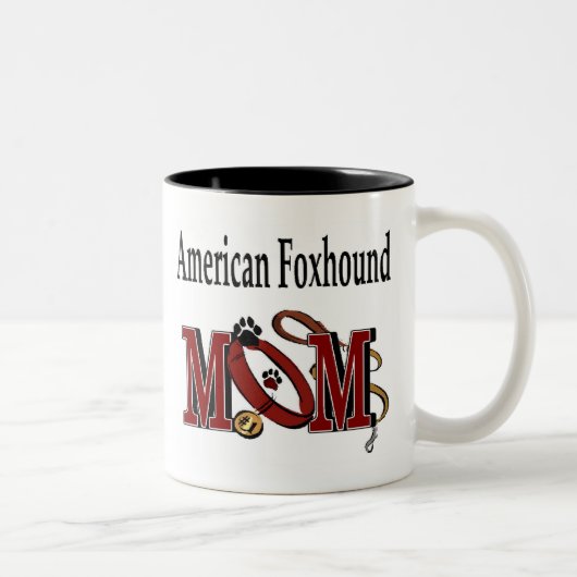 Mok Amerikaanse Foxhound Mam (Rechts)