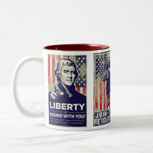 Mok Amerikaanse revolutie propaganda