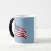 Mok Amerikaanse staatsburgerschap vlag (Voorkant links)