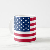 Mok Amerikaanse vlagkoffie (Voorkant links)