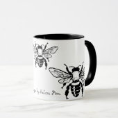 Mok Apis Mellifera Honeybee (Voorkant rechts)