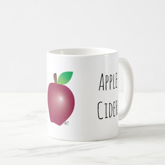 Mok appelcider (Voorkant rechts)