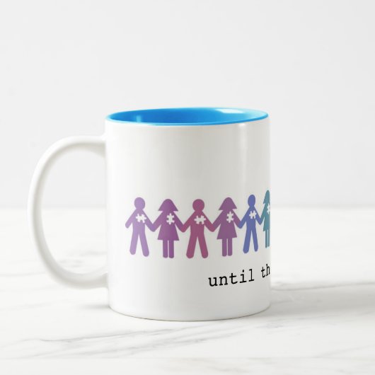 Mok Autisme Acceptatie... Tot de stukken passen (Links)