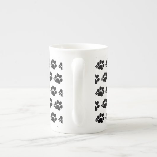 Mok (bc) - polydactylpaw-patroon (Achterkant)