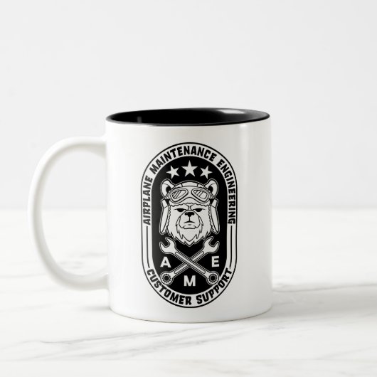 Mok Beer piloot - dubbelzijdig (Links)