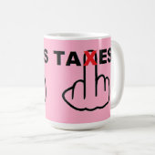 Mok belastingen te hoog (Voorkant rechts)