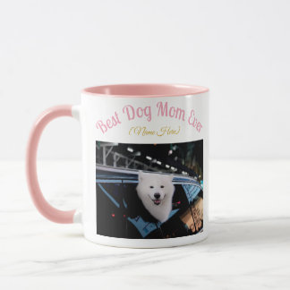 Mok - Beste hond-moeder ooit mok - Aangepaste foto