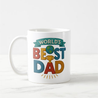 Mok 'Beste Papa ter Wereld' | Retro Vaderdag Cadea
