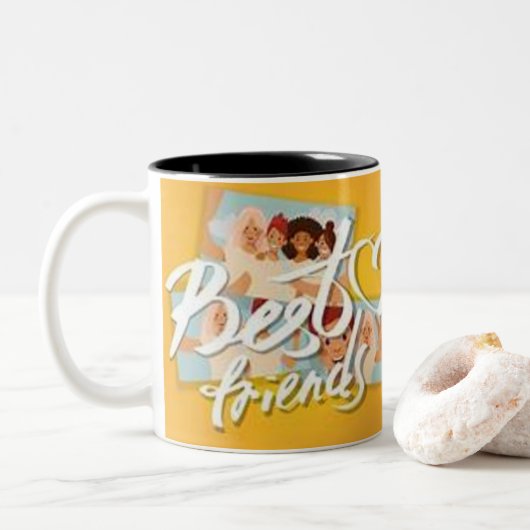 mok beste vriend (Met donut)