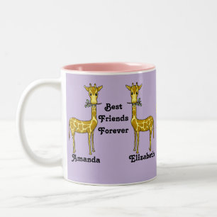 Mok beste vrienden Giraffe