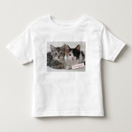 Mok Beste vrienden Kittens Kinder Shirts (Voorkant)