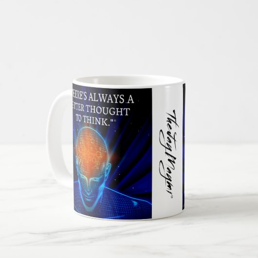 mok "Beter denken" koffie (Voorkant links)