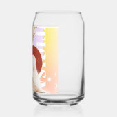 Mok bier blikvorm glas (Links)